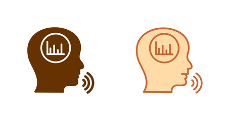 Voice Analytics Vector Icon