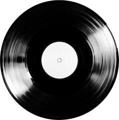 Vinyl Record Element Transparent Background