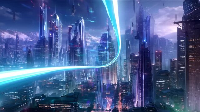 city at night