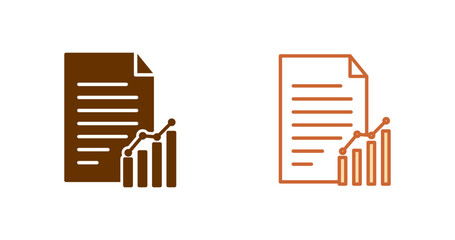 Text Analytics Vector Icon