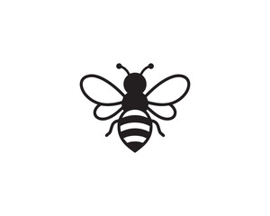 Bee icon vector design illustration