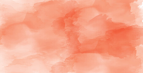 Soft Red Watercolor Abstract Background Texture