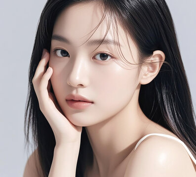 청순한 한국 여성의 클로즈업 포트레이트, Natural Beauty Portraits of Korean Women