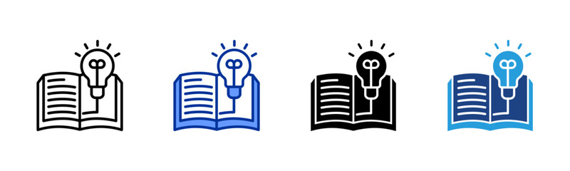 Learning icon sheet multiple style collection