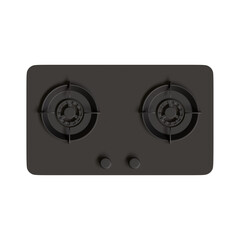 Built In Gas Hob Top View