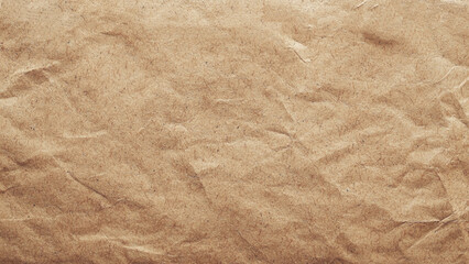Cardboard sheet texture background, pattern of brown kraft paper with vintage style. Vector illustration.