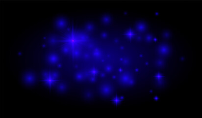 Radiant star-shaped bursts with scattered glowing dots, suitable for decoration, overlays, graphic backgrounds, and festive digital design.