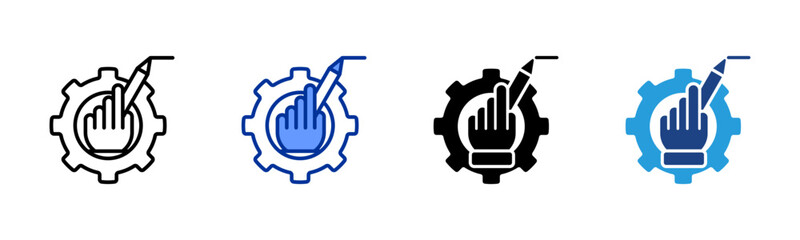 Hands-On Activities icon sheet multiple style collection