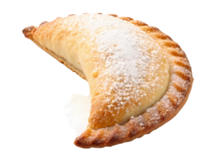 CreamFilled Pastry A Golden Crescent