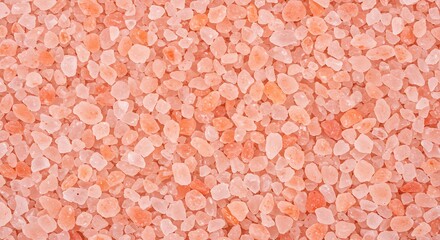 Beautiful Pink Sea Salt Background Closeup – Natural Mineral Texture Macro.