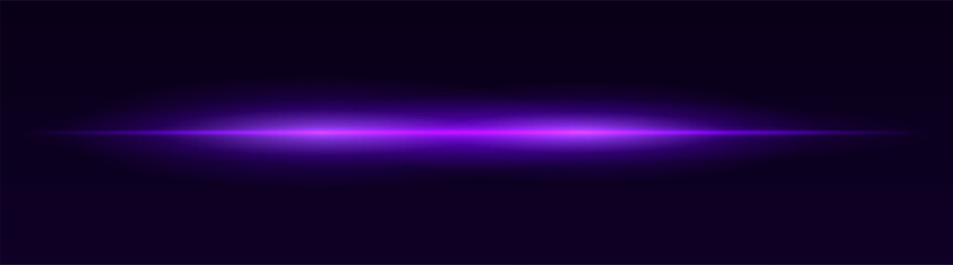 Horizontal symmetrical light shape with rounded center and smooth lateral blur. Creates clean abstract highlight with atmospheric depth.