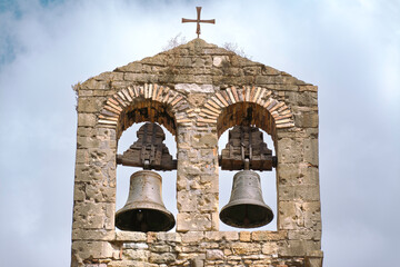 Espada&ntilde;a de la iglesia de San Juli&aacute;n de Prados, Oviedo, Asturias, Espa&ntilde;a