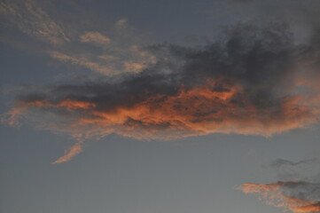 Fototapeta premium 夕焼けの雲