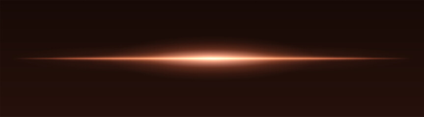 Single horizontal beam with expanded center and smooth fade on both sides. Balanced composition with gentle motion and soft edge lighting.
