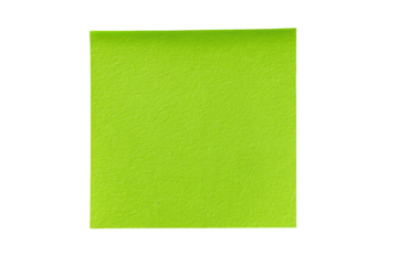 Bright lime green square sticky note (1)