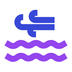 weather twotone icon set