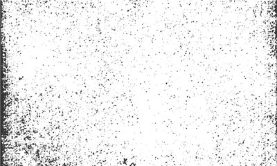 Grunge black pattern with dark weathered vector style. Screen texture background with black grunge overlay. Transparent backdrop with dark weathered grunge texture  