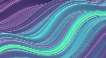 Abstract colorful wave background with smooth gradient and modern design
