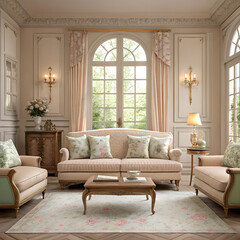 Minimalist Modern Living Room Decor &ndash; Neutral Interior with Scandinavian Style