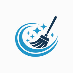  broom, cleaning, sparkle, design, icon, graphic, blue, cleaningservice, shine, cleanliness, vector, illustration, housework, sweep, dusting, magical, hygiene, sweepdesign, domestic, cleaningtools, ti