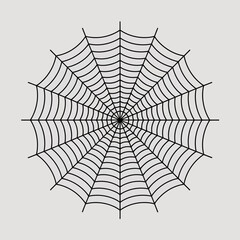Fototapeta premium spiderweb, web, design, illustration, vector, graphic, blackandwhite, spider, creepy, Halloween, nature, pattern, spooky, delicate, intricate, artwork, webdesign, creepycrawly, horror, natureart, mini