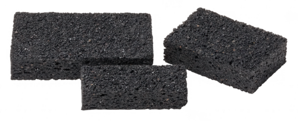 Dark gray rectangular blocks