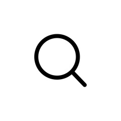 search icon vector illustration black 