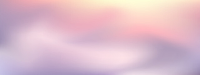 Pastel sunrise winter colored gradient. Modern simple gradient vector background
