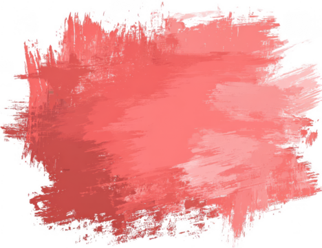 Abstract, textured, vibrant, coral-toned brushstroke - Powered by Adobe