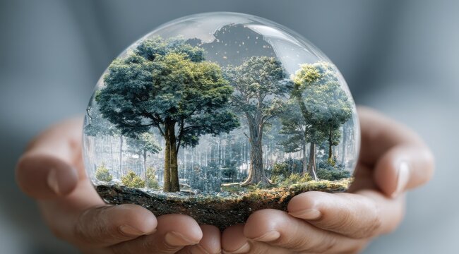 Guiding long-term actions that promote renewable resources and reduce ecological footprints over time.
