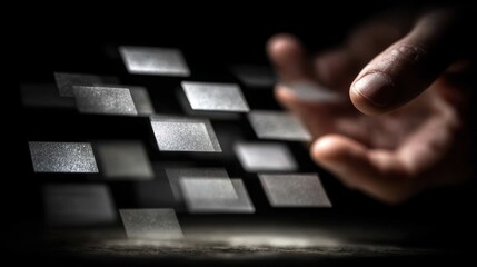 Fototapeta premium Short-term memory is the mind’s sticky note, briefly holding details needed for immediate tasks like mental math or following directions. 