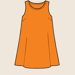 orange t shirt
