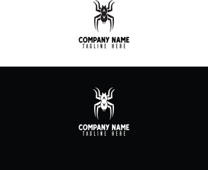 Spider Logo Variations Monochrome 