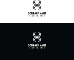 Spider Logo Variations Monochrome 