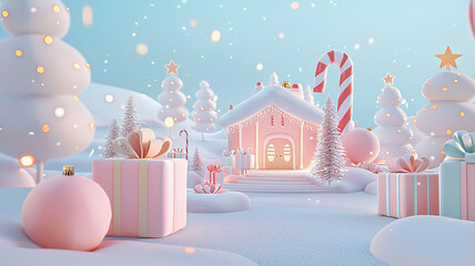 fujita6368_A_world_of_Christmas_stages_and_presents