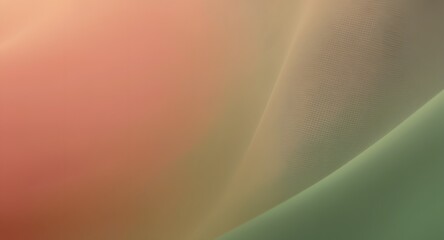 Soft Gradient Abstract Flowing Fabric Texture with Mesh Details in Pink, Beige, and Green Tones for Elegant Background Design