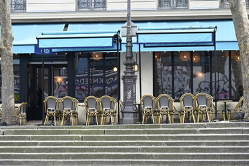 Brasserie bistrot traditionnel terrasse paris