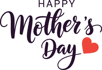 Obraz premium Artistic mother s day typographic design