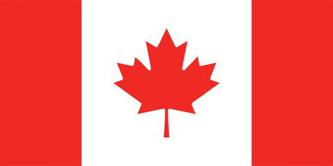 Vibrant canadian themed advertisement design