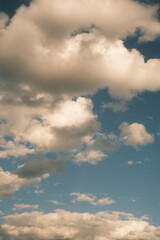 natural Cloudy sky vintage background retro sky Renaissance