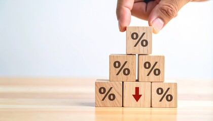 Interest rates are decreasing