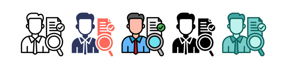 Staff Hiring multiple icon