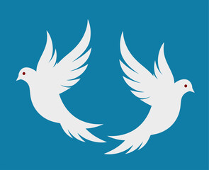 Two Doves of Peace