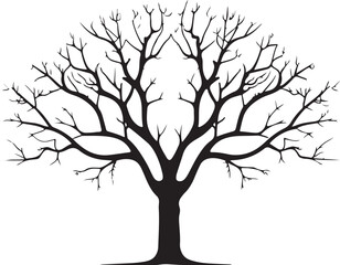 Obraz premium Tree Of life Silhouette Set