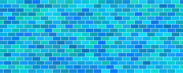 abstract blue brick texture background