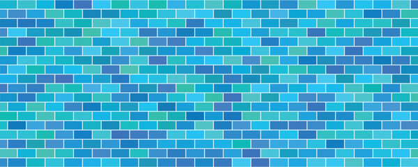 abstract blue brick texture background