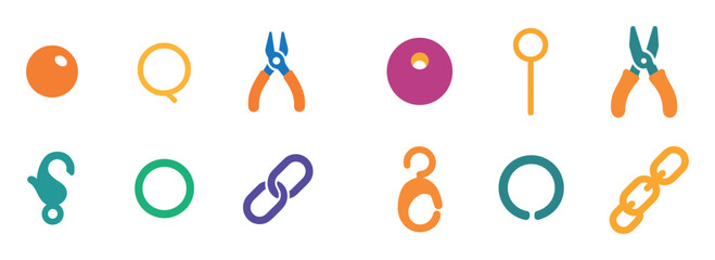 Handicraft Jewelry Icons