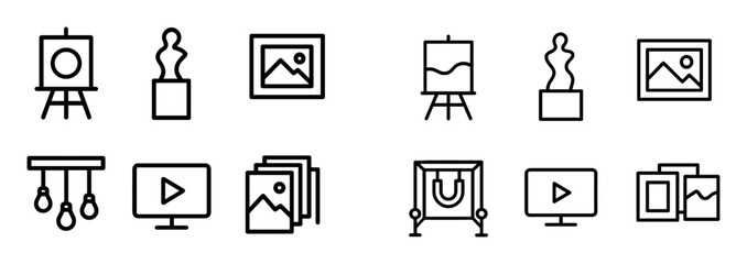 Minimalist Art Icons