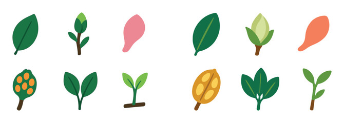 Obraz premium Magnolia Garden Icons