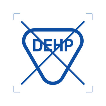 Does not contain Phthalates (DEHP), symbol, IVD, MDD, MDR, ISO